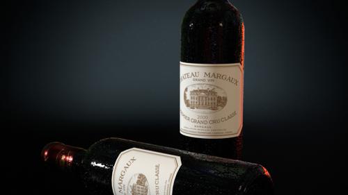 WINE BOTTLE CHATEAU MARGAUX  2000 EDITION preview image